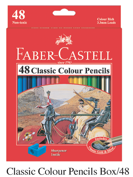 FABER 115858 48色木颜色
