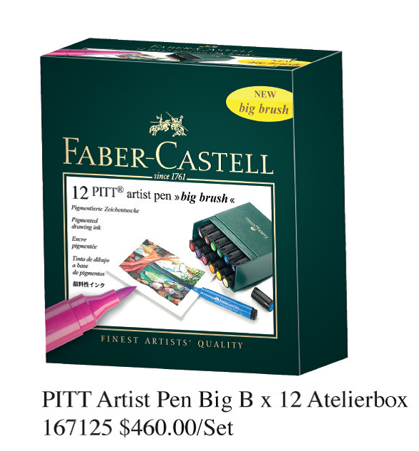 FABER 167125 PITT 美術畫筆(12支套裝)