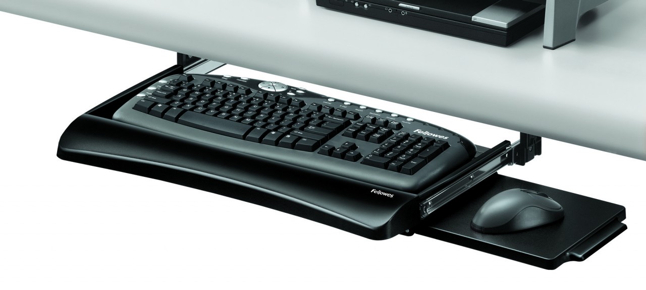 Fellowes FW91403 鑽檯式可調較鍵盤托