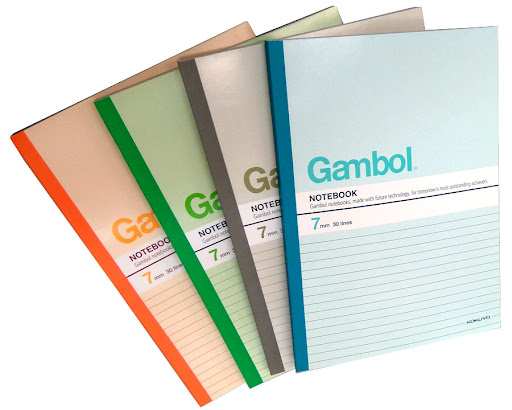 GAMBOL G6007 B5單行簿(100頁)