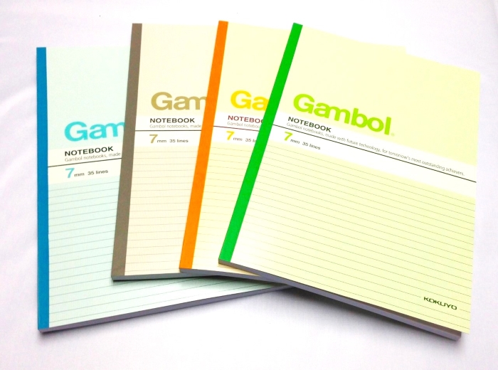 GAMBOL WCN-G4807 A4 單行簿(80頁)