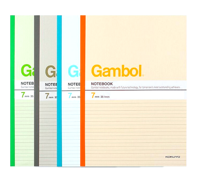 GAMBOL WCN-G4807 A4 單行簿(80頁)