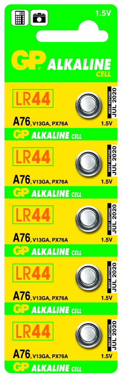 GP LR44 紐型電池(1.5V)