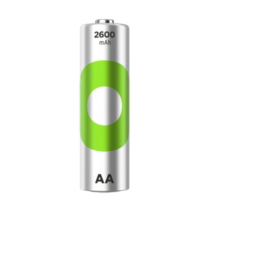 GP 綠再AA充電電池2600mAh(4粒裝) ** 新裝 **