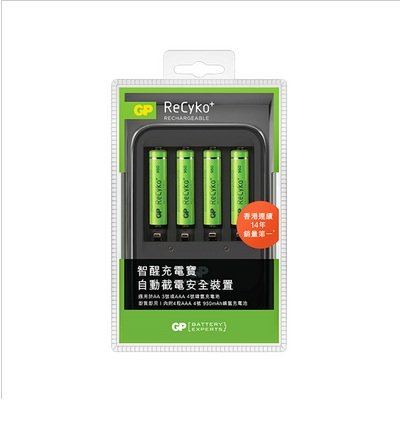 GP ReCyko+鎳氫充電池 PB570  950mAh 4粒裝