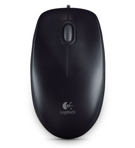 Logitech Mouse M100r Black TWKOR