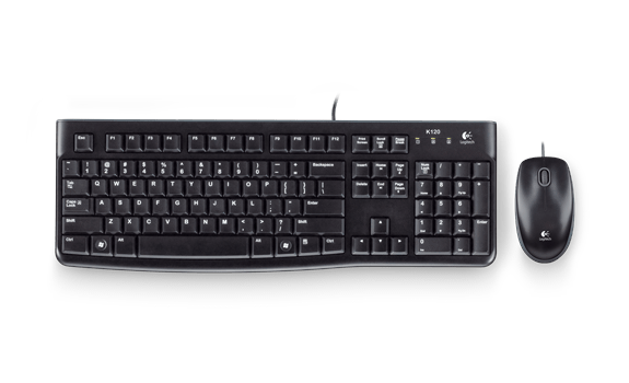 Logitech MK120 Corded Combos - TW