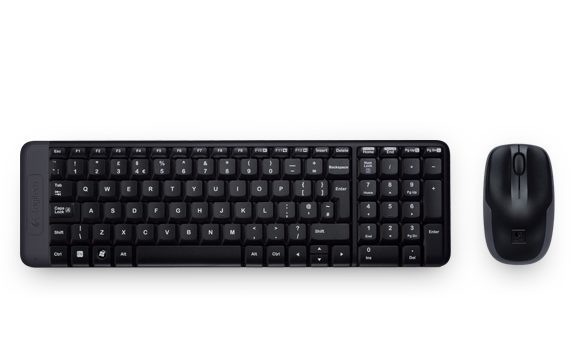 Logitech MK220 無線滑鼠鍵盤套裝(有倉頡碼)