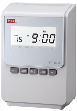 MAX ER-1600 全自动打咭钟
