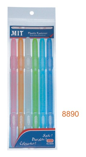 MIT 8890 彩色膠快勞?(6個裝)