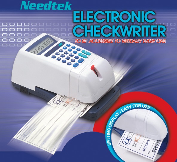 Needtek EC-55 12位計數視窗電子支票機(4種貨幣單位)