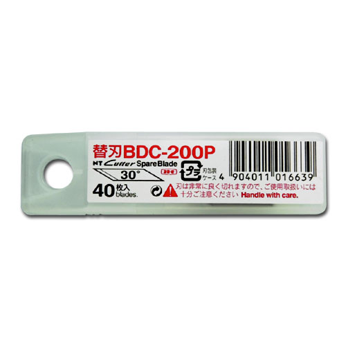 NT BDC-200P 30度斜角刀片(40段/包)