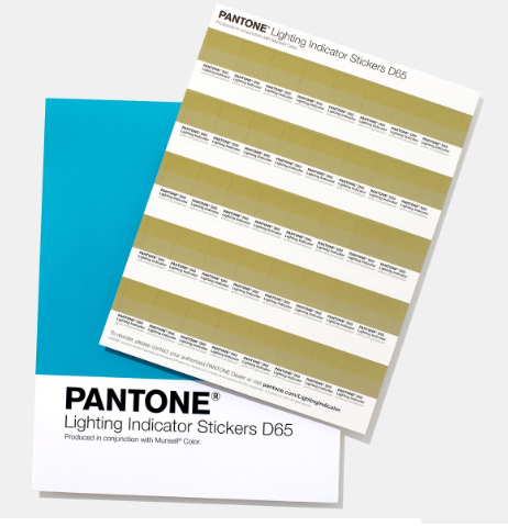 PANTONE Color 彩通照明指標貼D65 (LNDS-1PK-D65) / D50 (LNDS-1PK-D50)