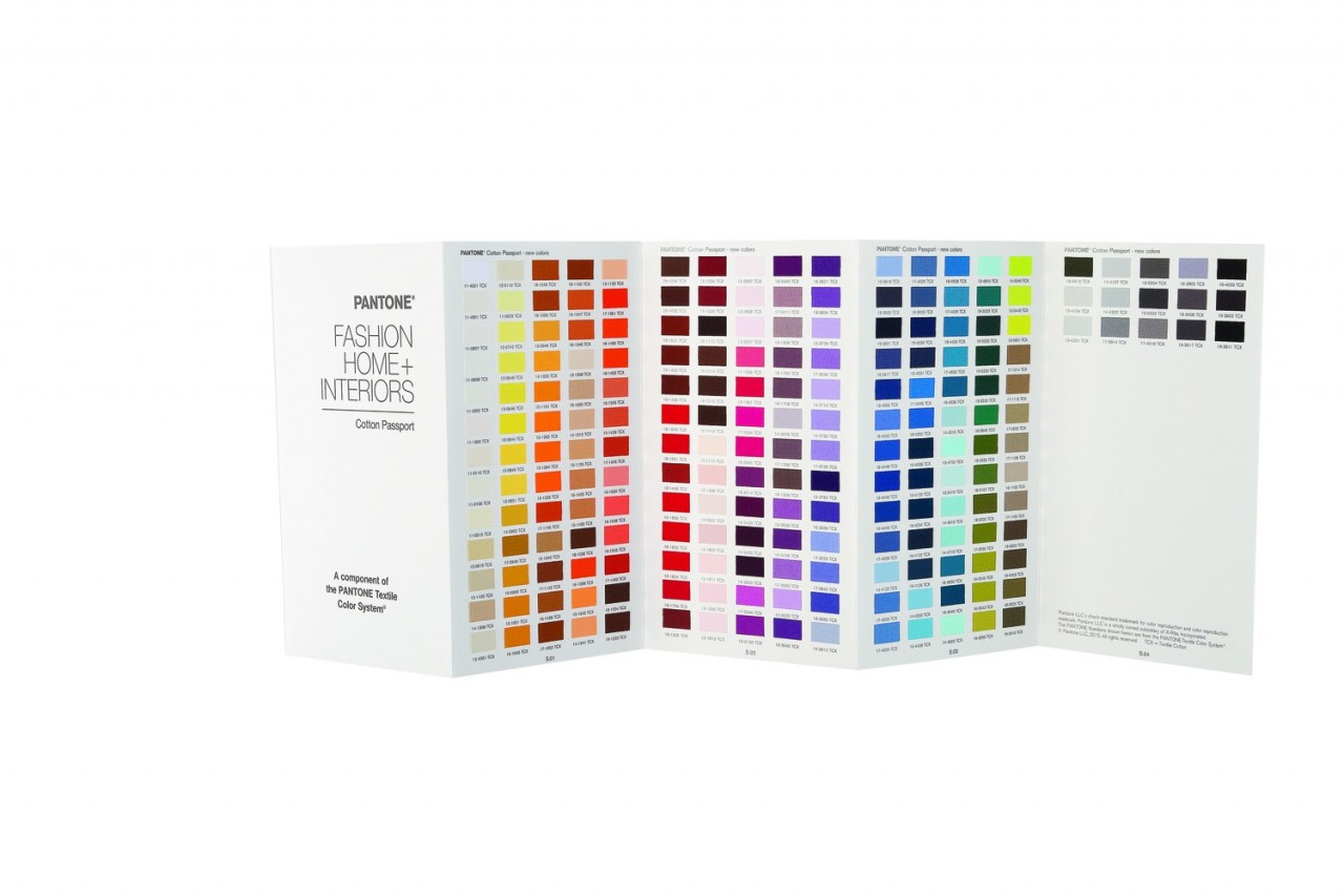 PANTONE FASHION + HOME Cotton Swatch Library (2015年版)