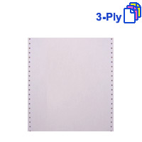 9.5寸 x 11寸 / 3 Ply NCR 電腦紙 / 彩色