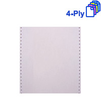 9.5寸 x 11寸 / 4 Ply NCR 電腦紙 / 彩色