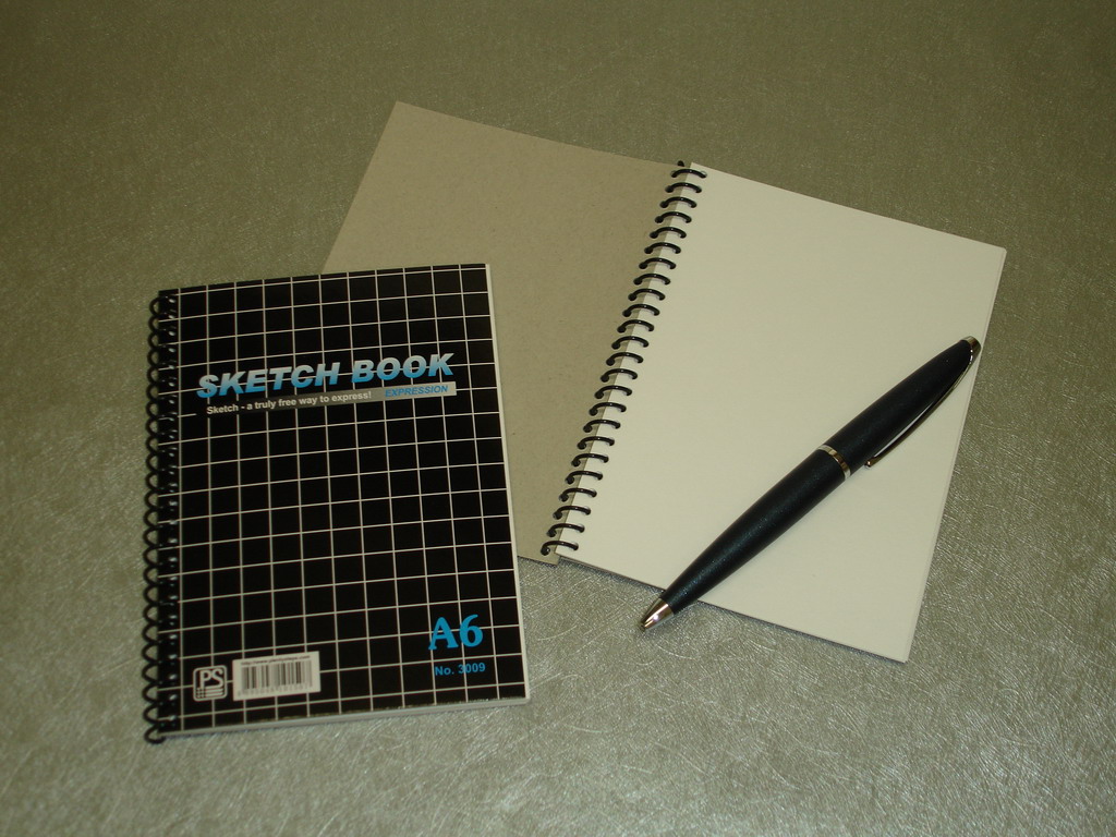 PS 3009 A6圈装画簿 (长圈)