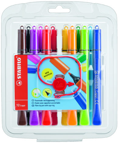 STABILO Cappi Pen 168/12-1 水筆(12色套裝)
