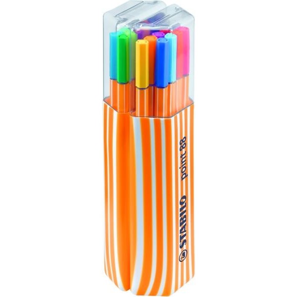 STABILO Point 88 8820-011 20支裝極幼水筆(0.4mm)