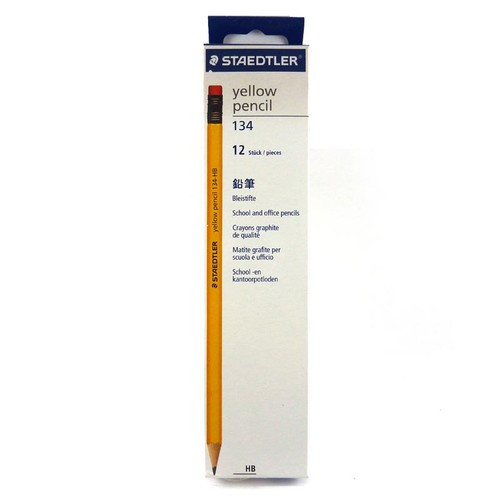 STAEDTLER 134-2B Yellow Pencil