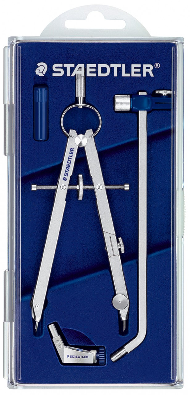 STAEDTLER Mars comfort 551 02 两用圆规(连驳规) 154mm