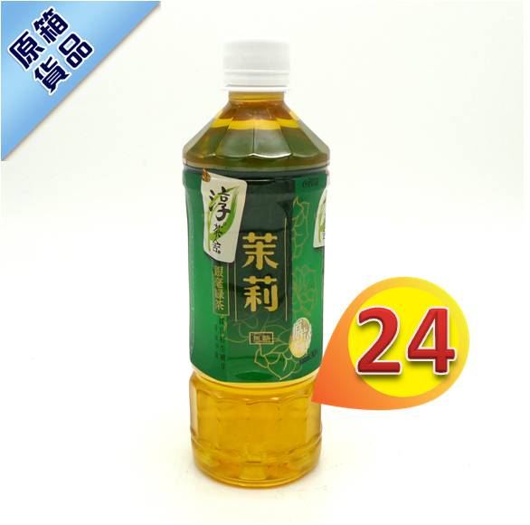 淳茶舍-銀毫茉莉綠茶 500ml x24支 #21128