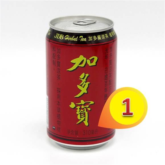 加多寶涼茶 310ml x1罐 #4300