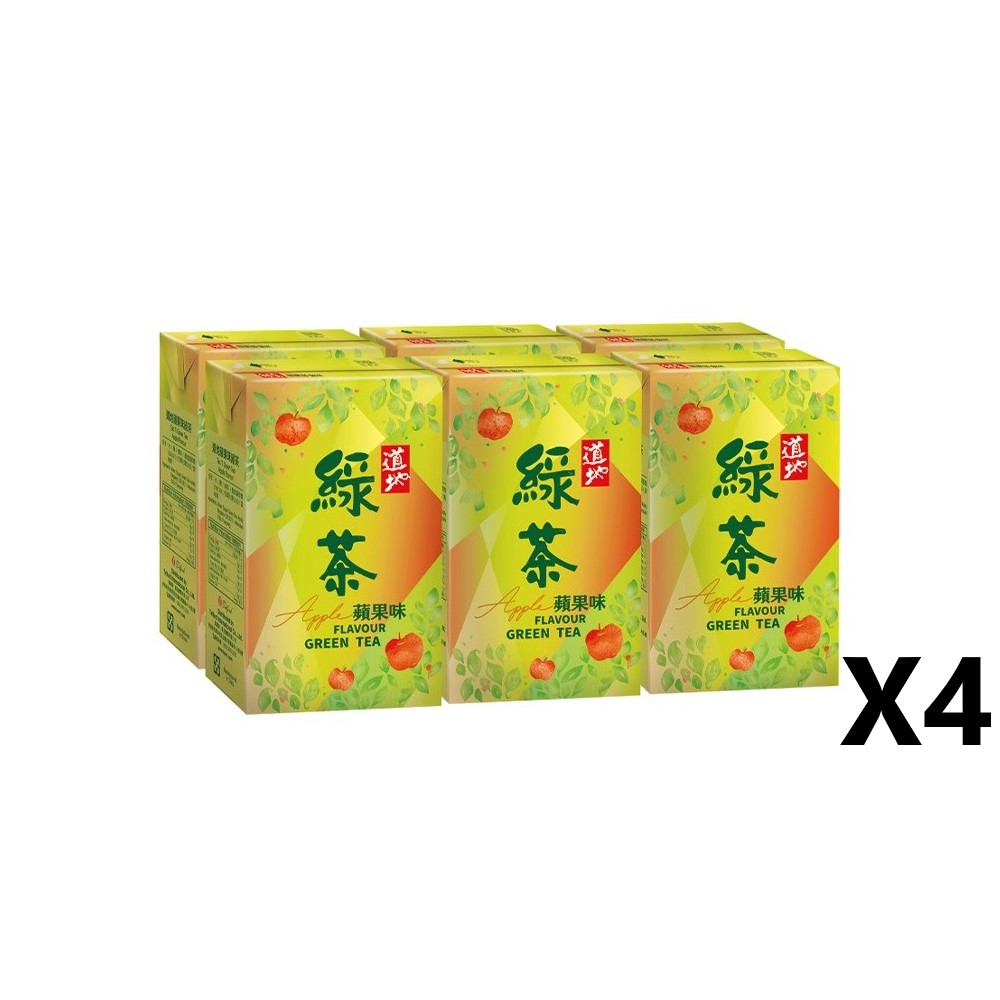 道地苹果绿茶 250ml x24包