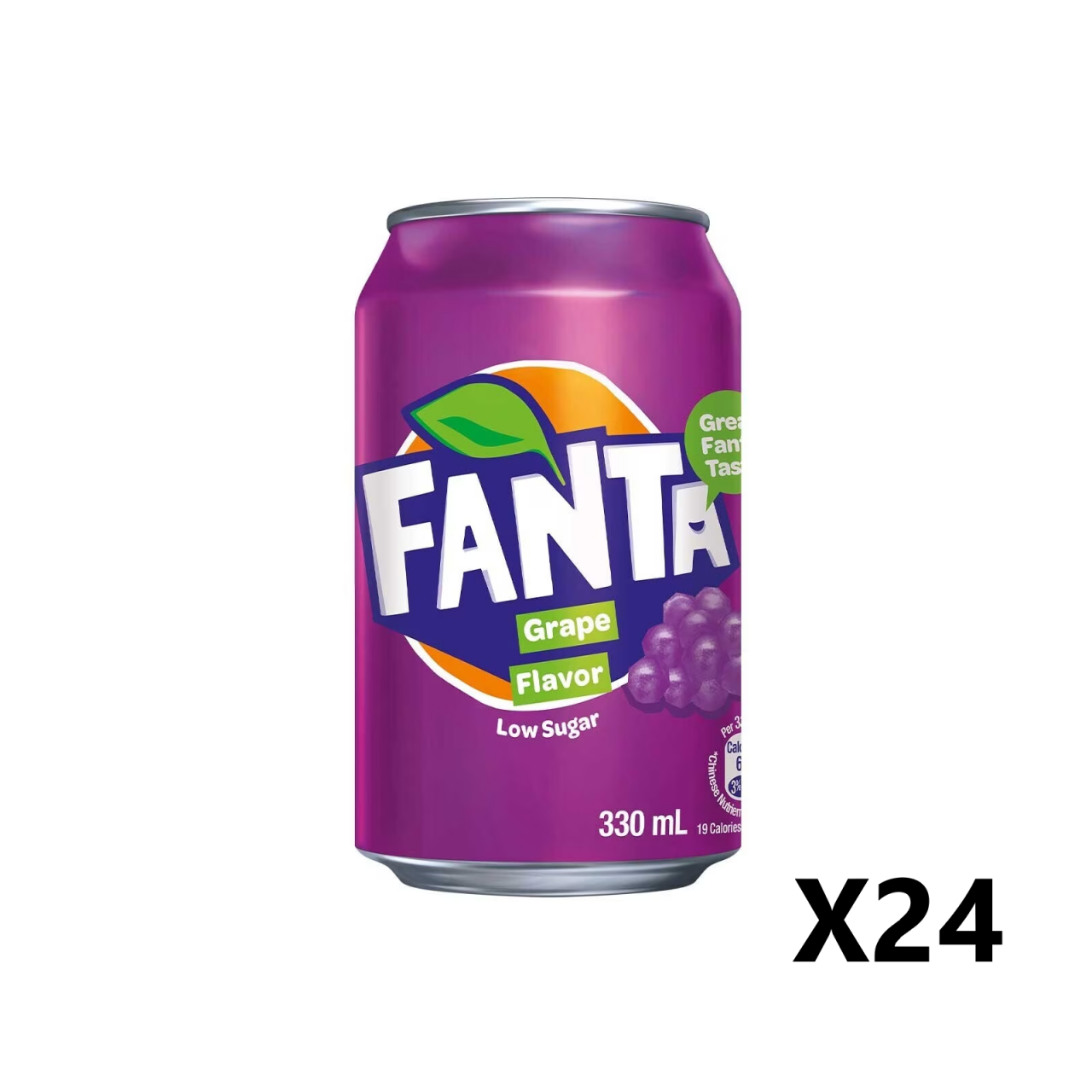 Fanta Grape Drink 330ml x 24