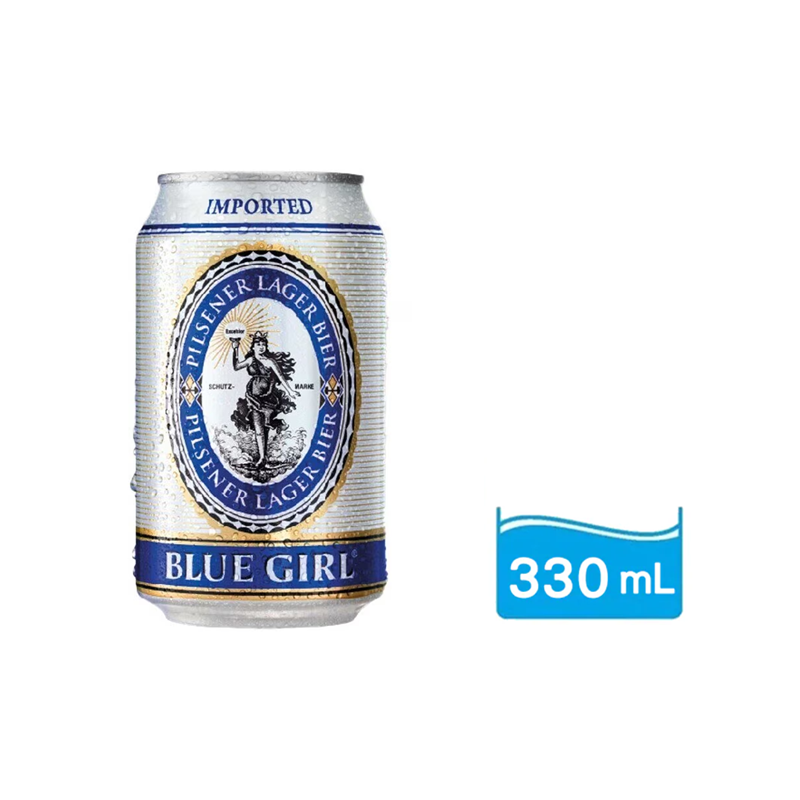 藍妹罐裝啤酒 330ml