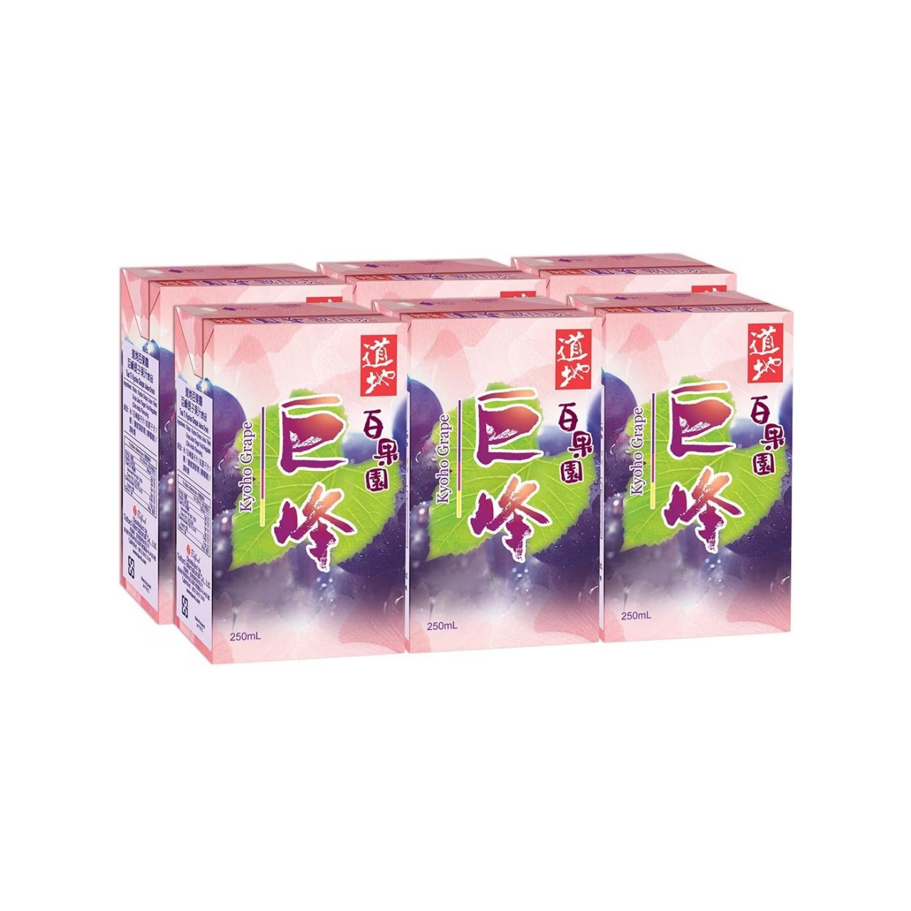 道地巨峰提子 250ml x6包