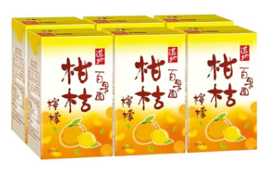 道地柑枯檸檬 250ml x6包