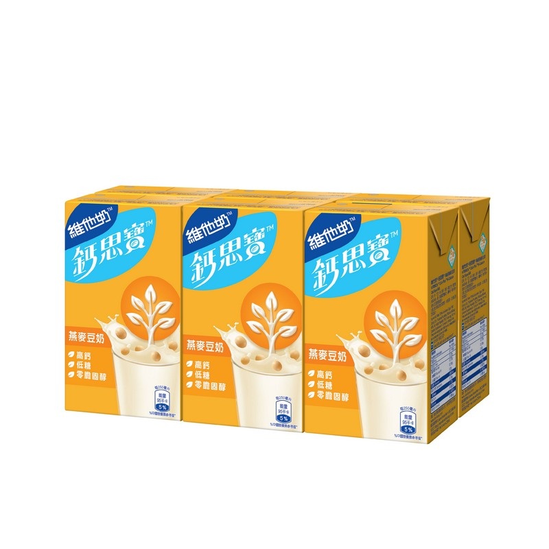 鈣思寶 大豆燕麥 250ml x 6包