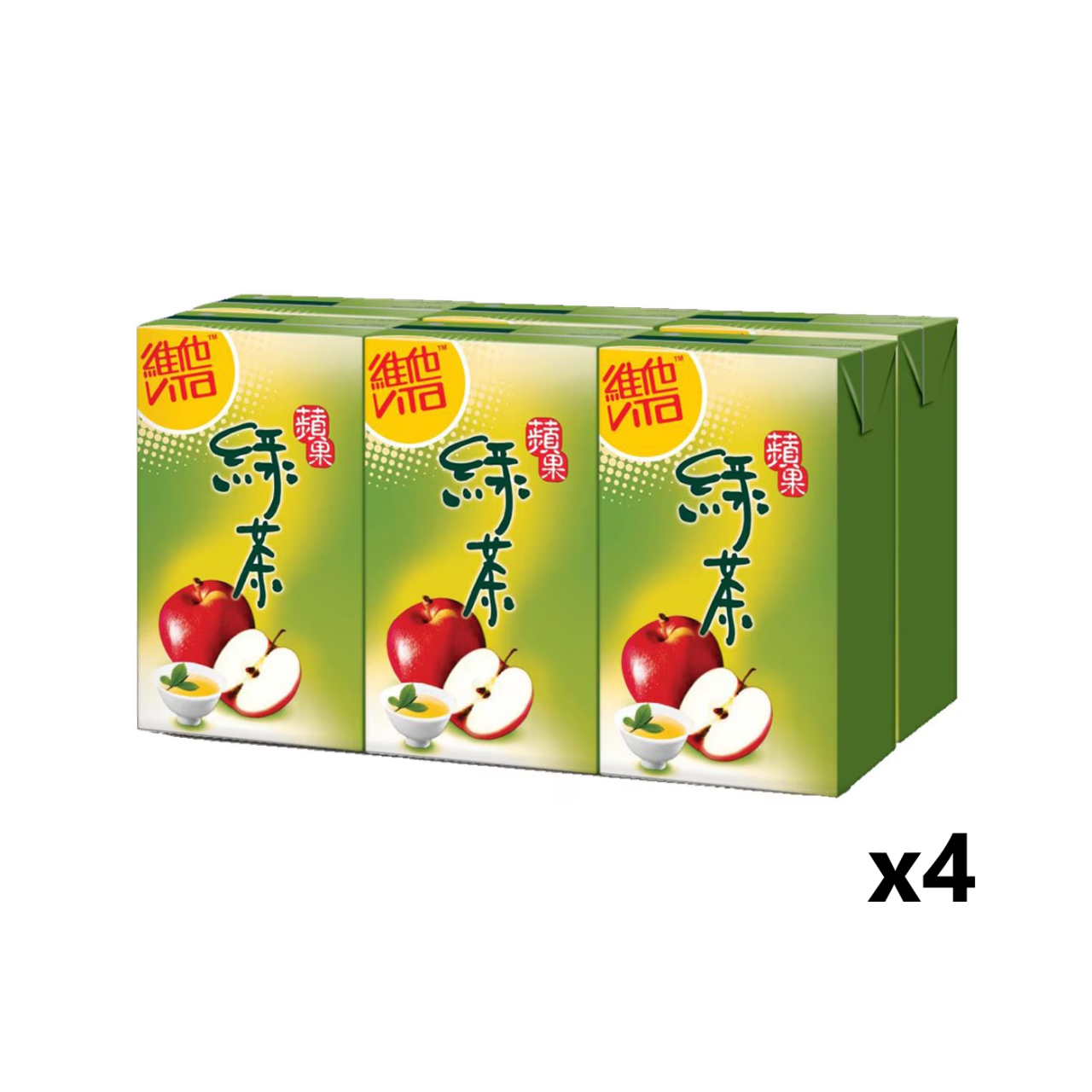 維他蘋果綠茶 250ml x24包