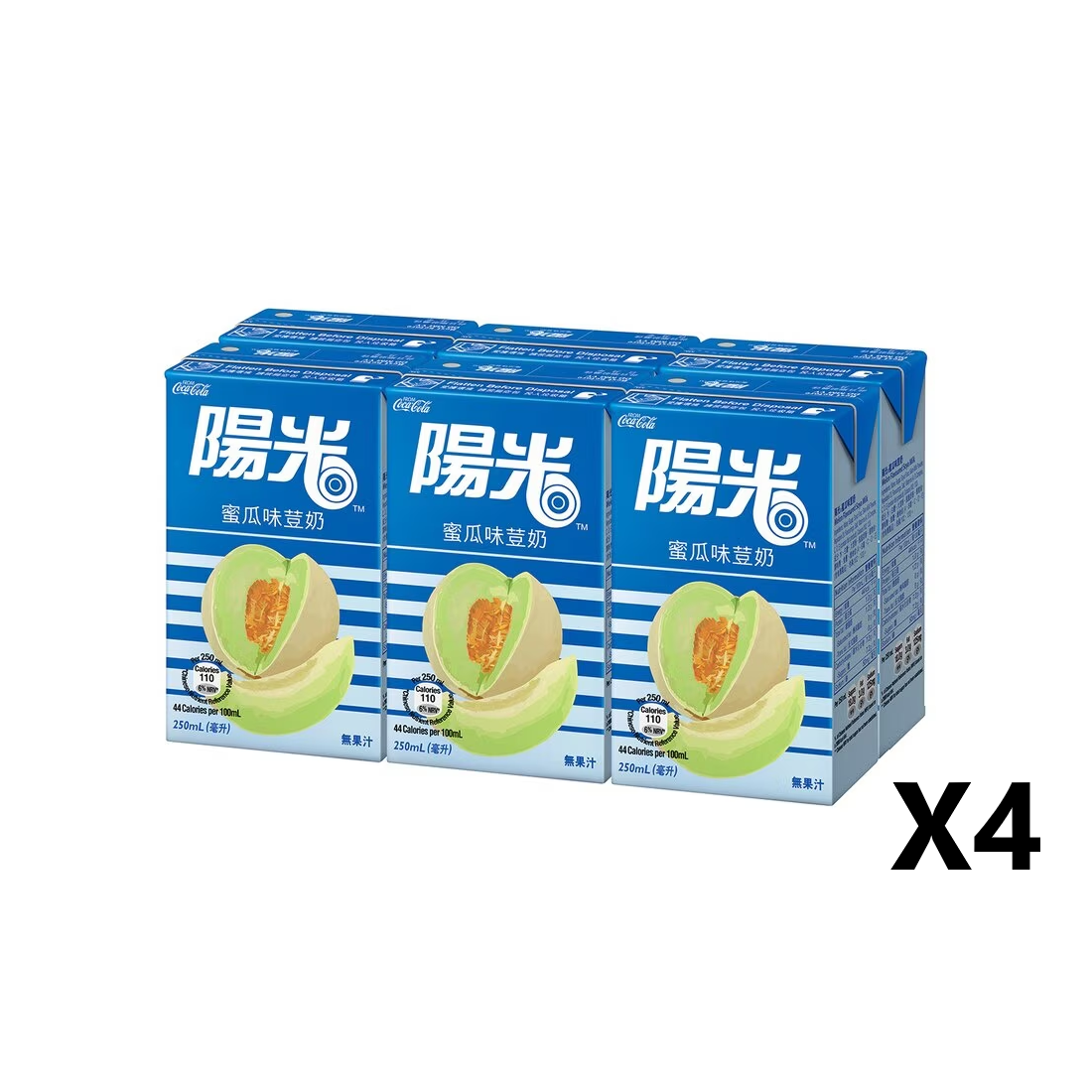 陽光蜜瓜豆奶 250ml x24包