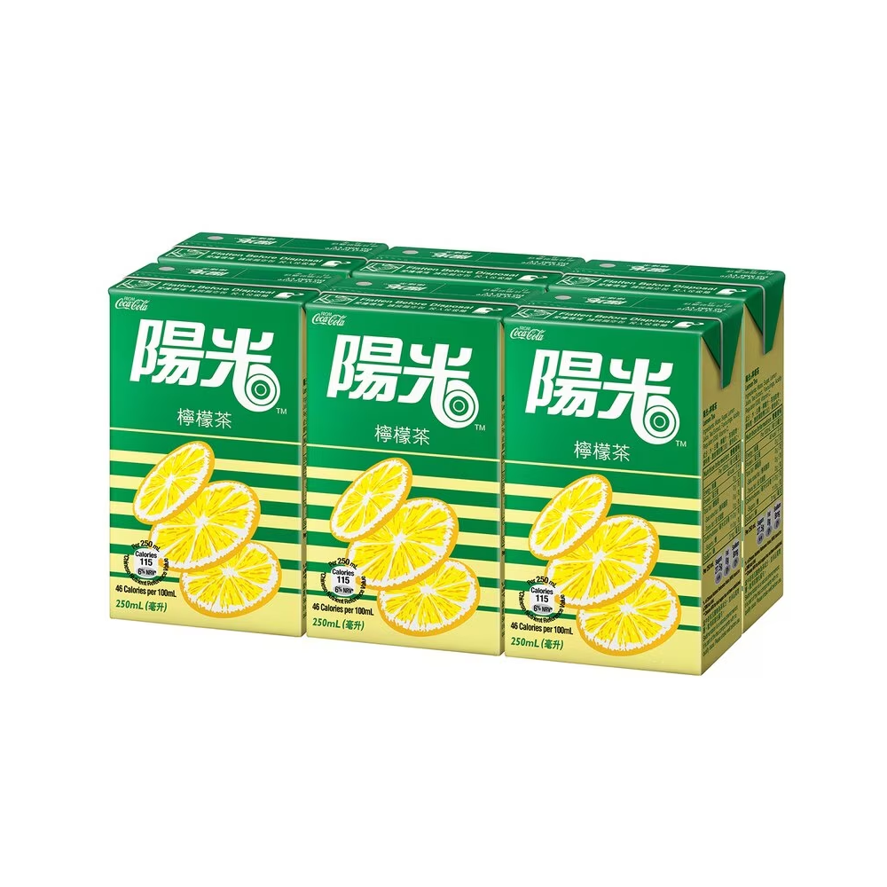 阳光檸檬茶 250ml x6包