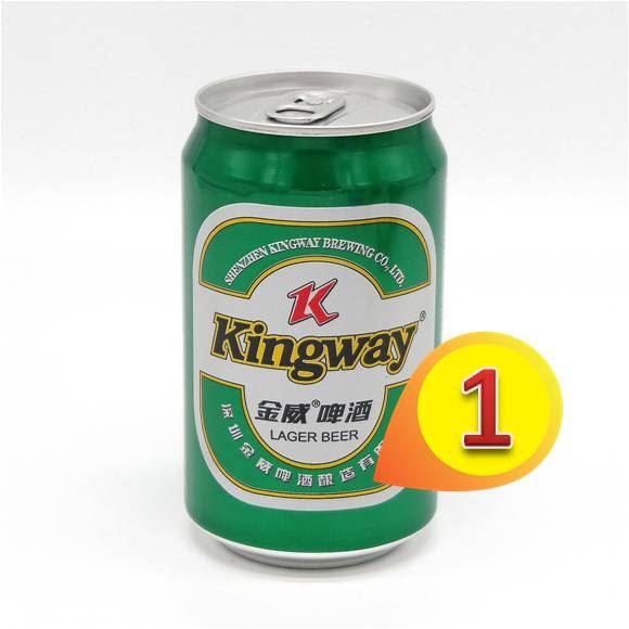 (绿)金威啤酒 355ml x1罐 #4281