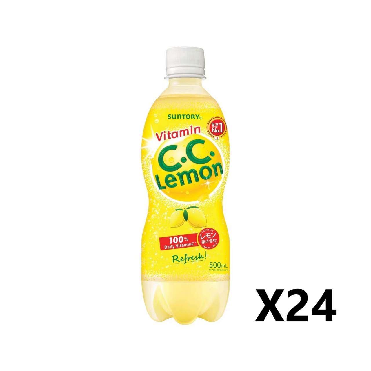C.C檸檬飲品 500ml x24支