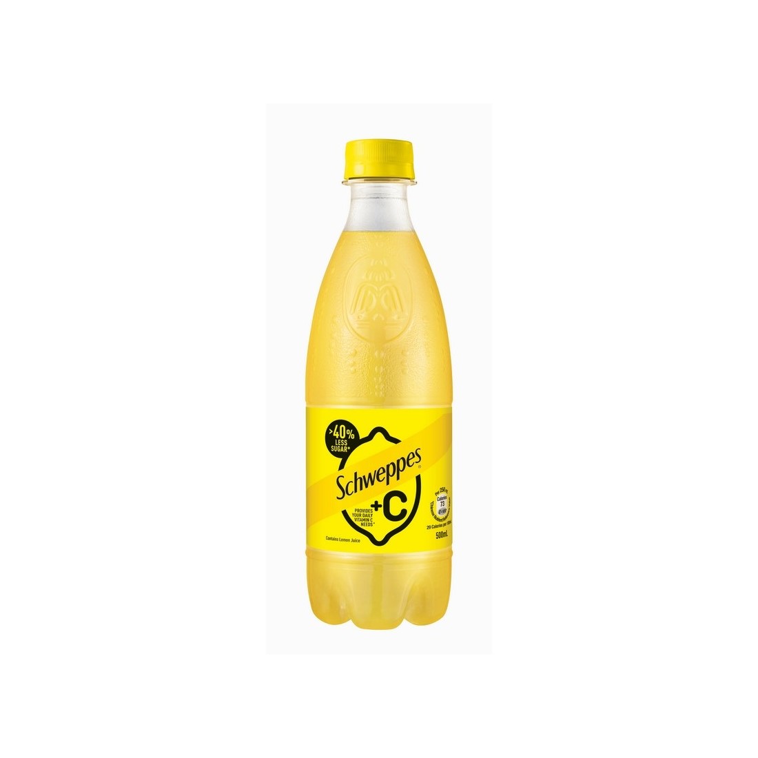 玉泉 +C 有气檸檬味樽装 500ml x 1支