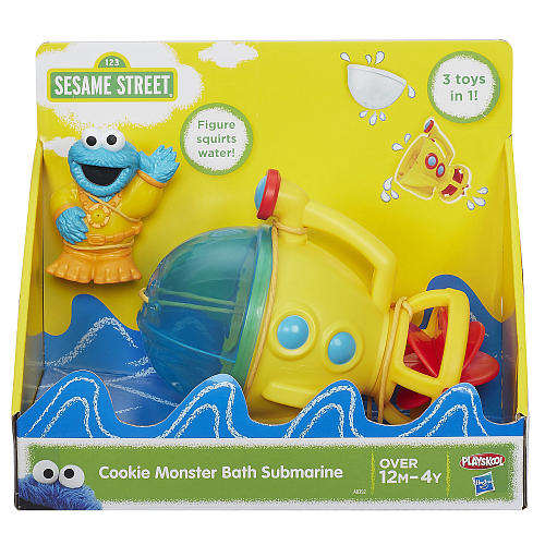 Cookie Monster Bath Submarine