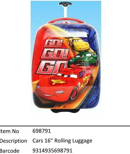 Cars?16寸 Rolling Luggage?698791