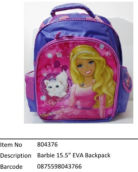 Barbie?15'5寸 Backpack?804376