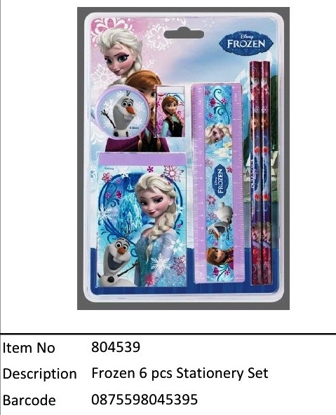 Frozen?6 pcs Stationery Set?804539