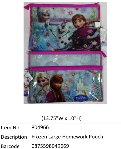 Frozen?Large Homework Pouch?804966