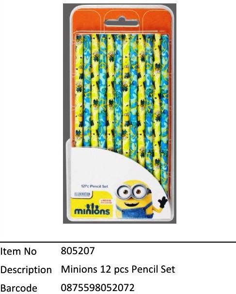 Minions?12 pcs Pencil Set?805207