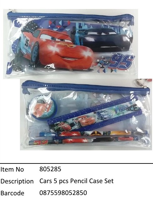 Cars?5 pcs Pencil Case Set?805285