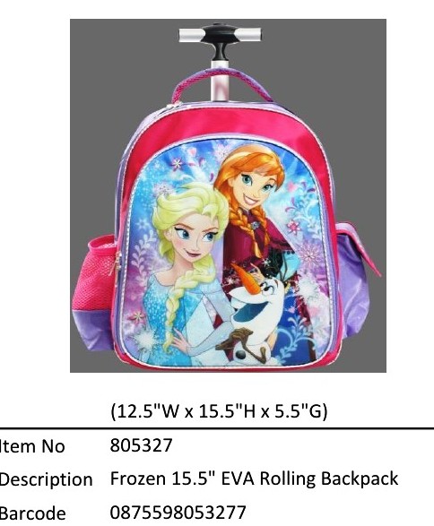 Frozen?15.5in EVA Rolling Backpack?805327