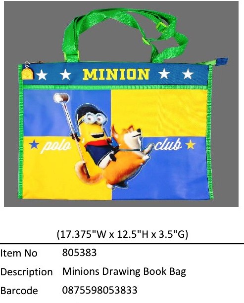Minions?Drawing Book Bag?805383