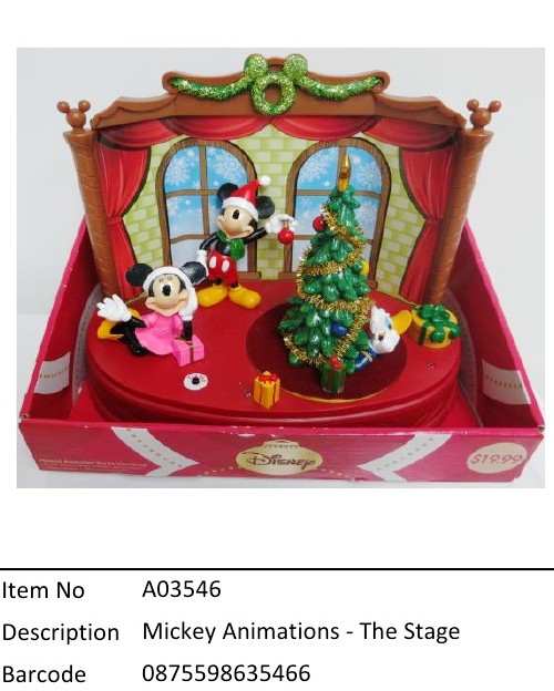 Mickey (X'mas)?Animations - The Stage?A03546(969256)