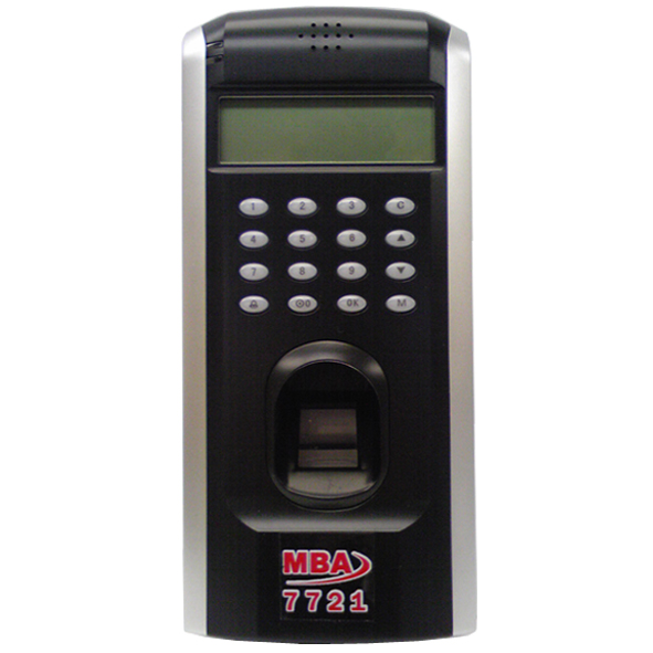 MBA 7721 Fingerprint Recognition Access Control & Attendance System